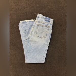Abercrombie & Fitch Women’s Straight Jeans in Light Blue